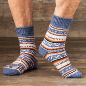 Socken aus Wolle - Slavniy