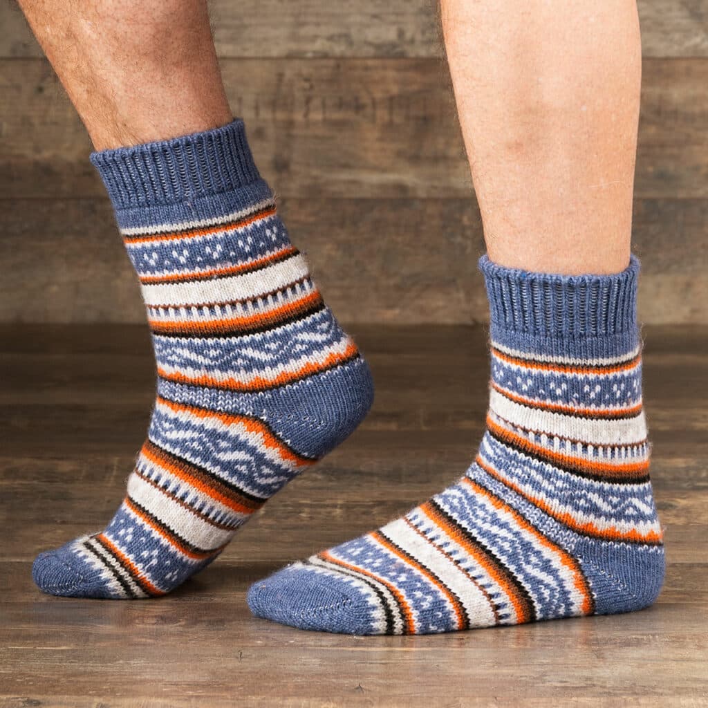 Socken aus Wolle - Slavniy