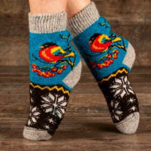 Socken aus Wolle - Pewoenya