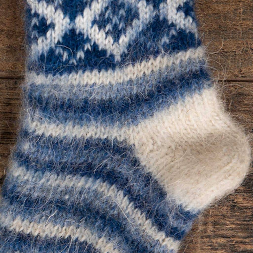 Kindersocken aus Ziegenwolle - Adis