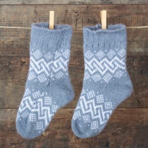 Kindersocken aus Wolle - Afanasko