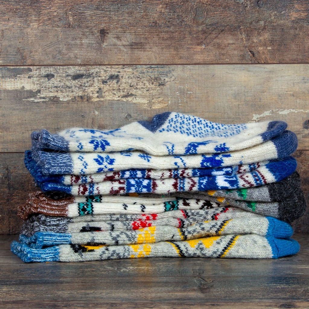 Socken aus Wolle - Shebetunya