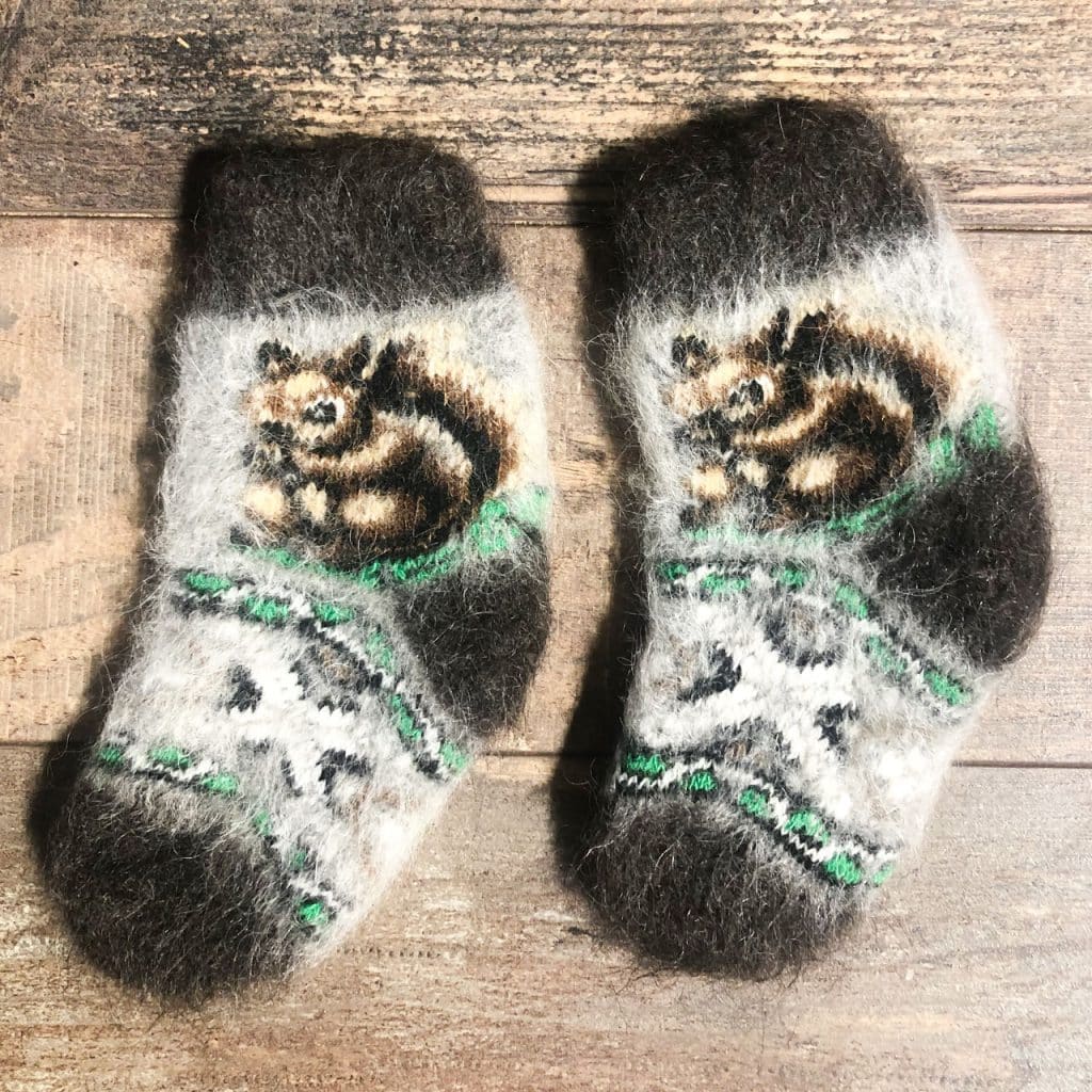 Kindersocken aus Ziegenwolle - Belchenock