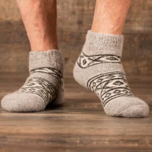 Sneaker-Socken aus Wolle - Boenin