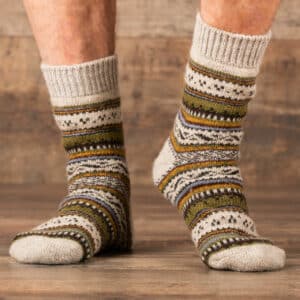 Socken aus Wolle - Dostojewski