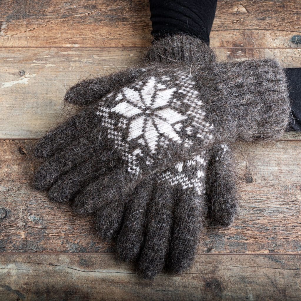 Handschuhe aus Ziegenwolle - Elista
