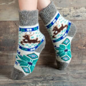 Kindersocken aus Wolle - Irtisha