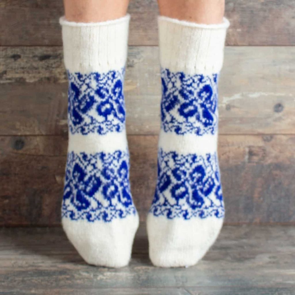 Socken aus Wolle - Karina
