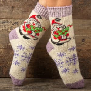 Socken aus Wolle - Kerstina