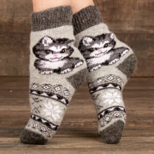 Socken aus Wolle - Kiskis