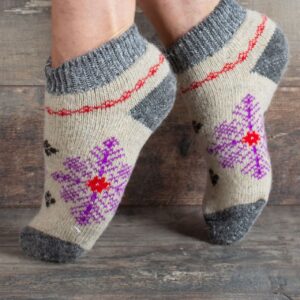 Sportsocken aus Wolle - Klava