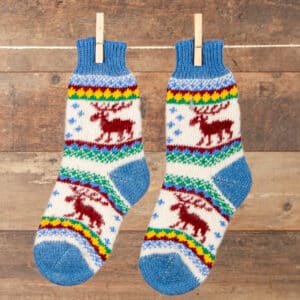 Kindersocken aus Wolle - Losyata