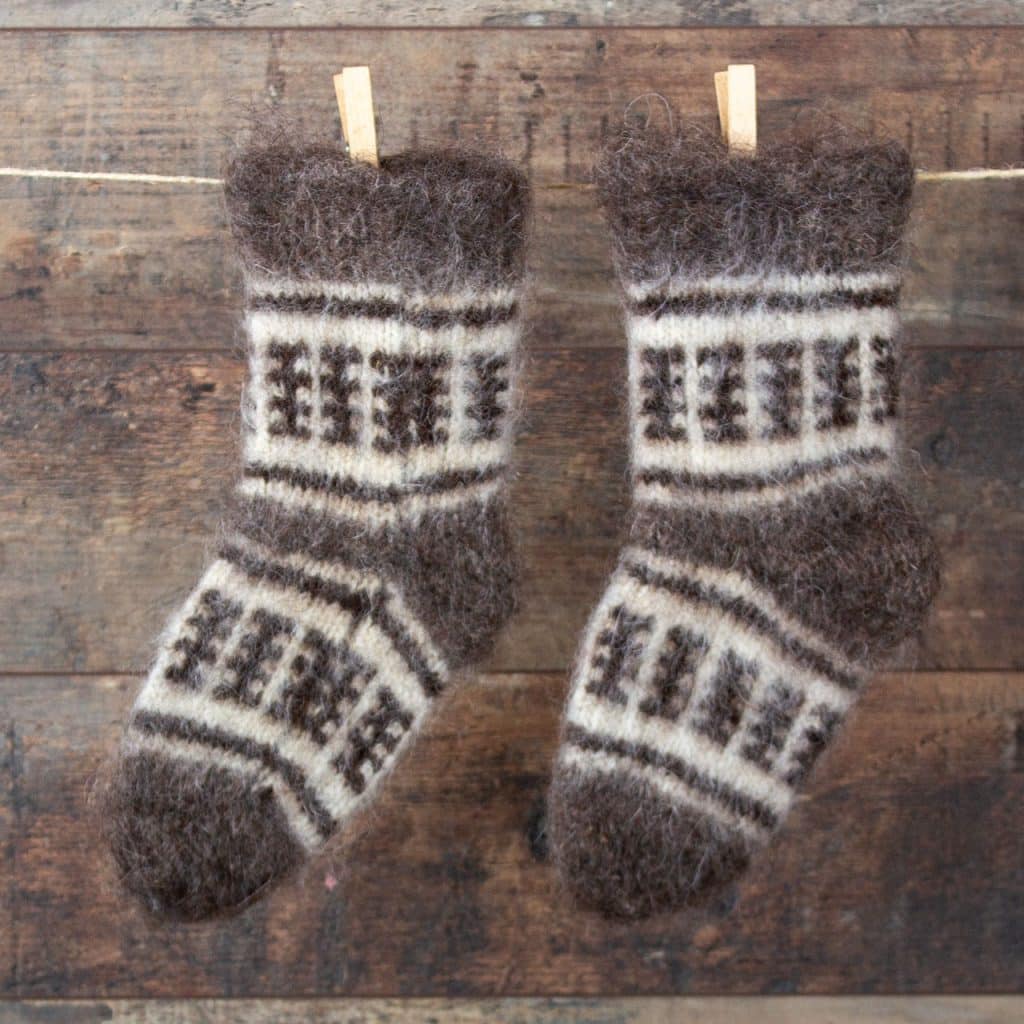 Socken aus Wolle - Mikail