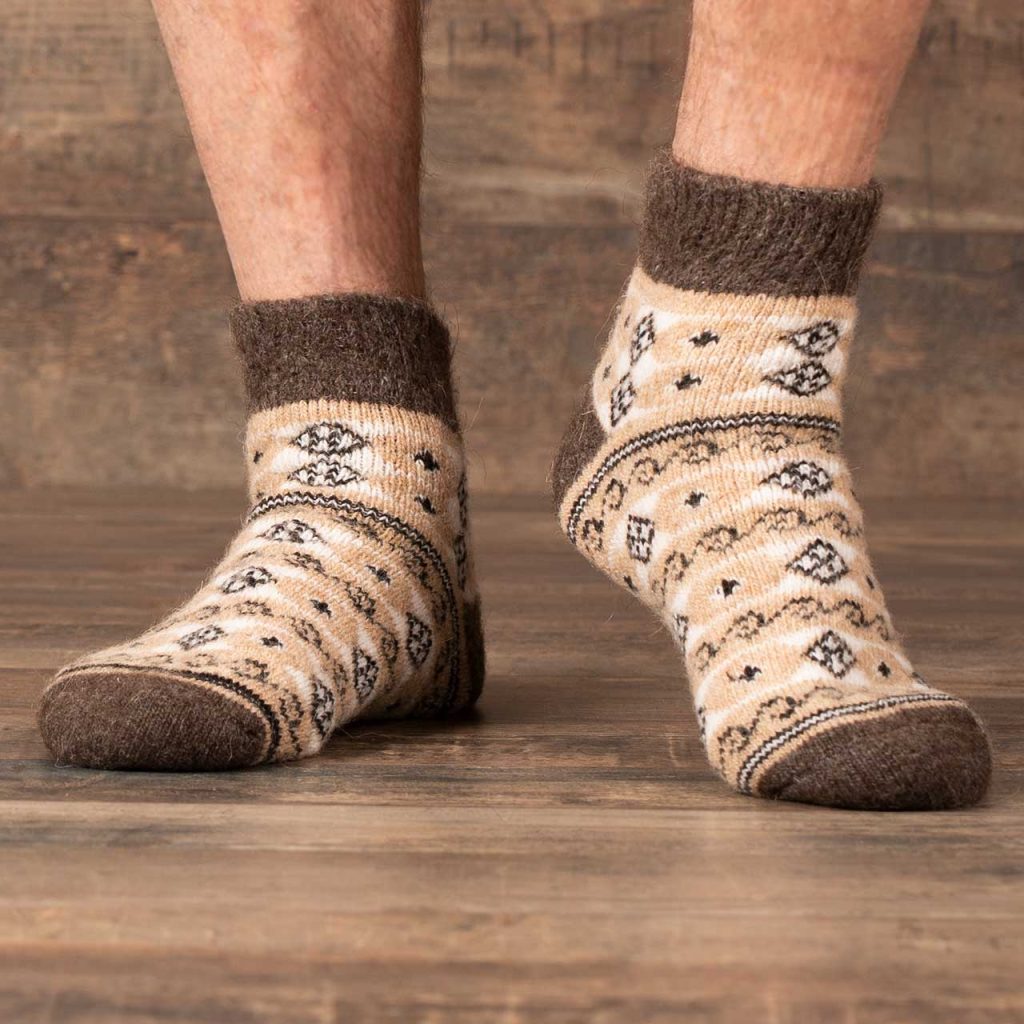 Sneaker-Socken aus Wolle - Mirovoy