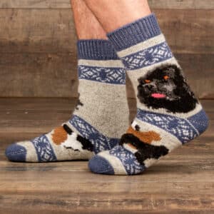 Wollsocken - Neufundländer