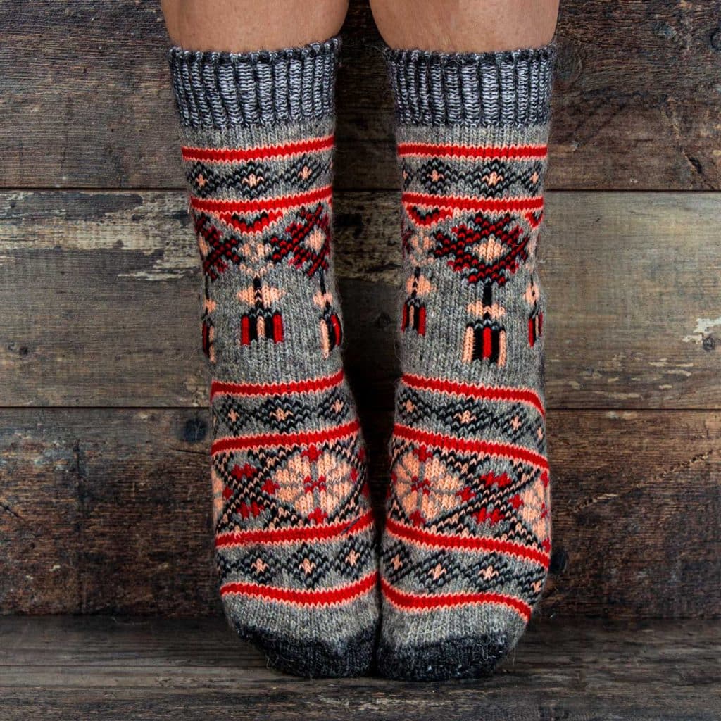 Socken aus Wolle - Ruslana