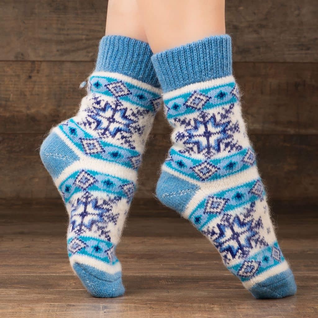 Socken aus Wolle - Severova