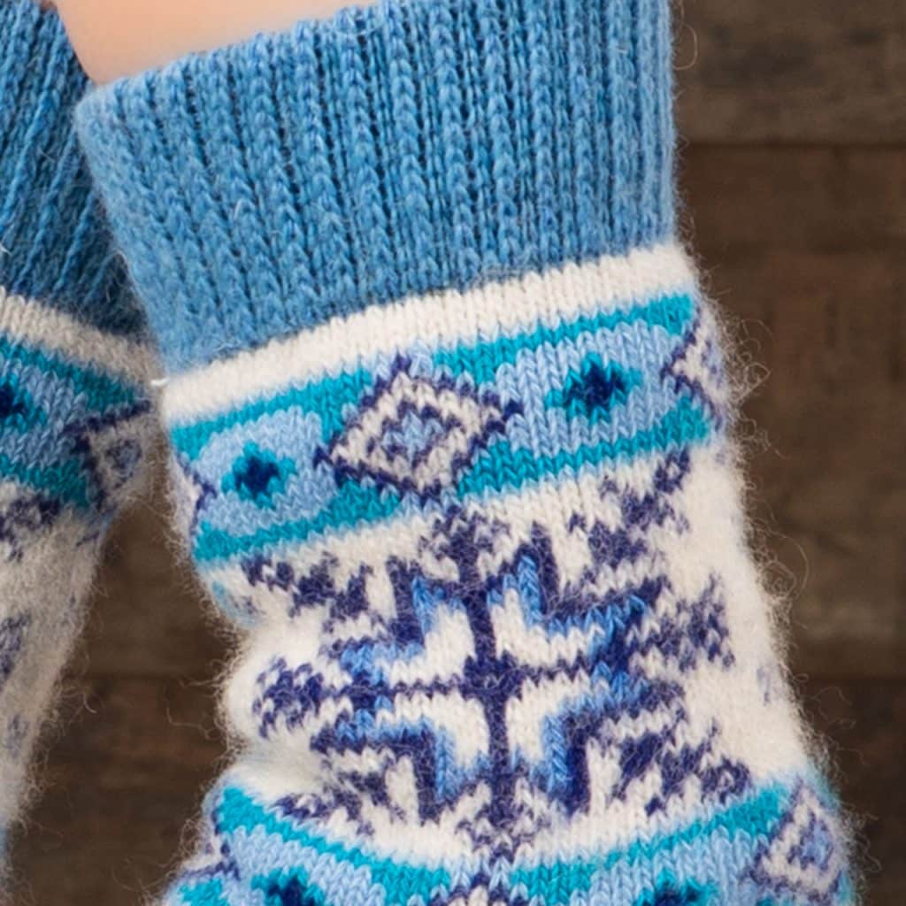 Socken aus Wolle - Severova