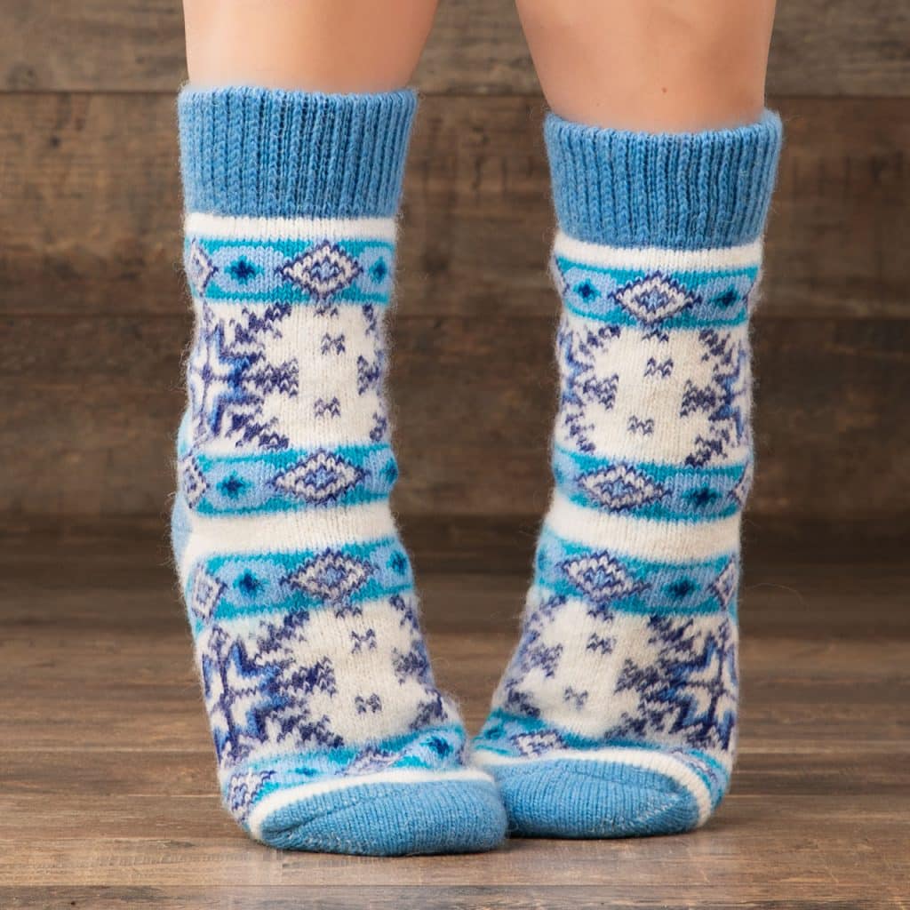 Socken aus Wolle - Severova