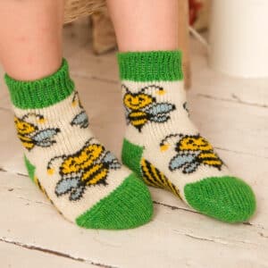 Kindersocken aus Wolle - Shmelyok