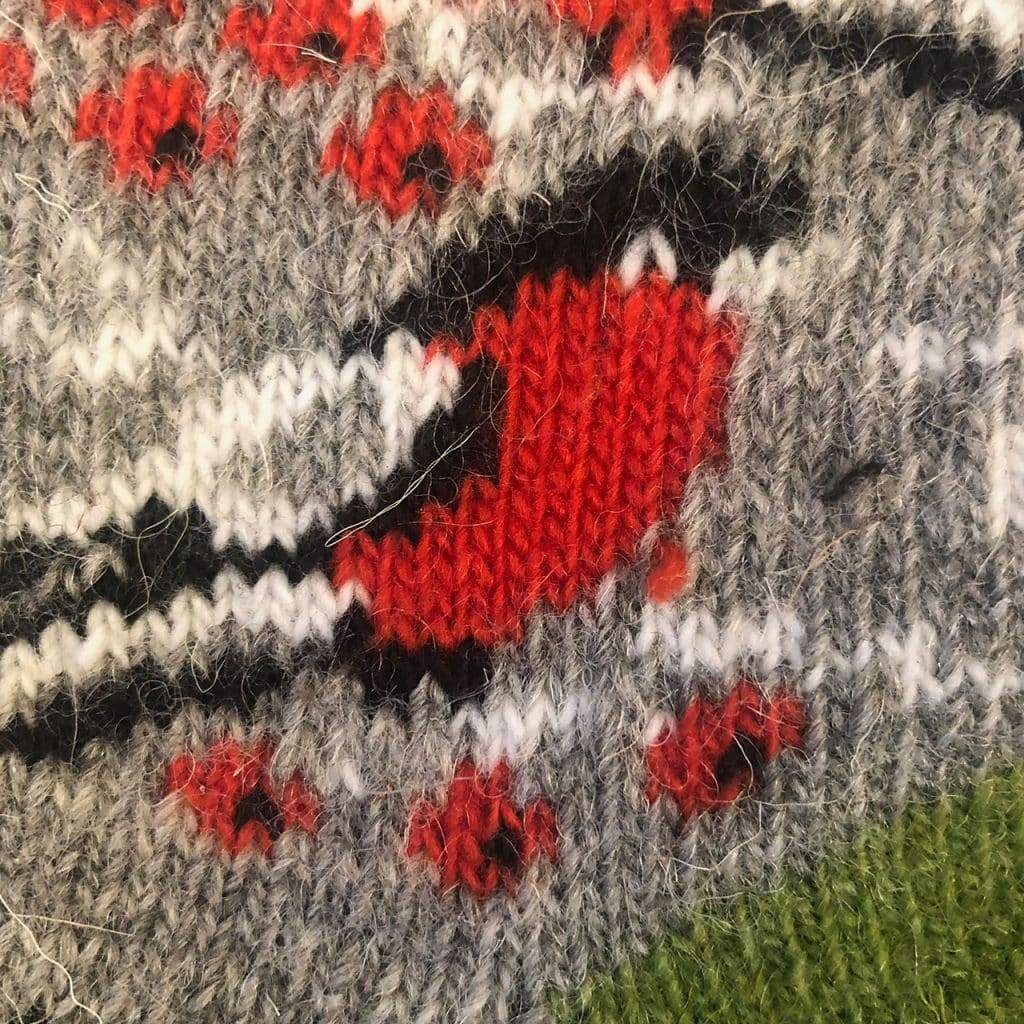 Kindersocken aus Wolle - Socke