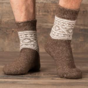 Socken aus Wolle - Tolstoi