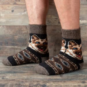 Socken aus Wolle - Ustin