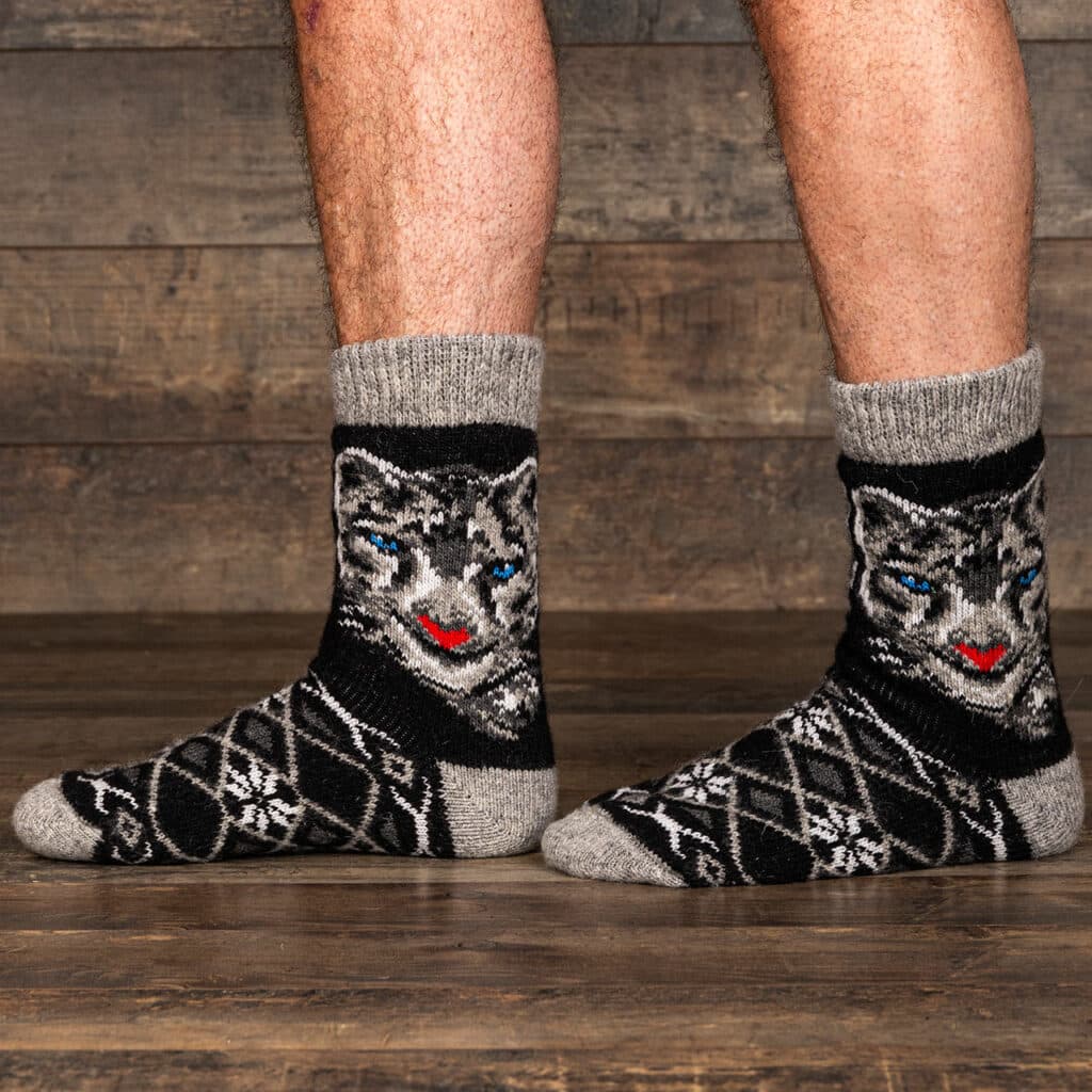 Wollsocken - Tigr