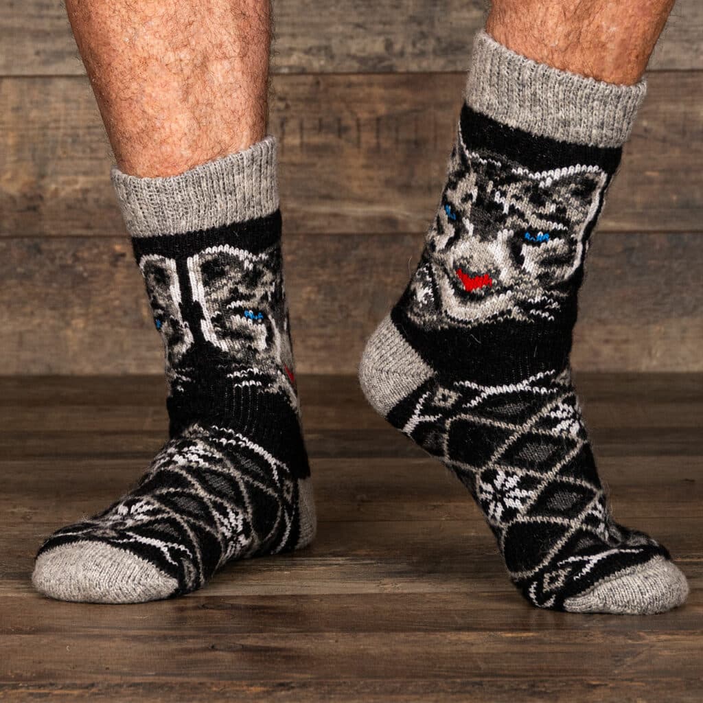 Wollsocken - Tigr