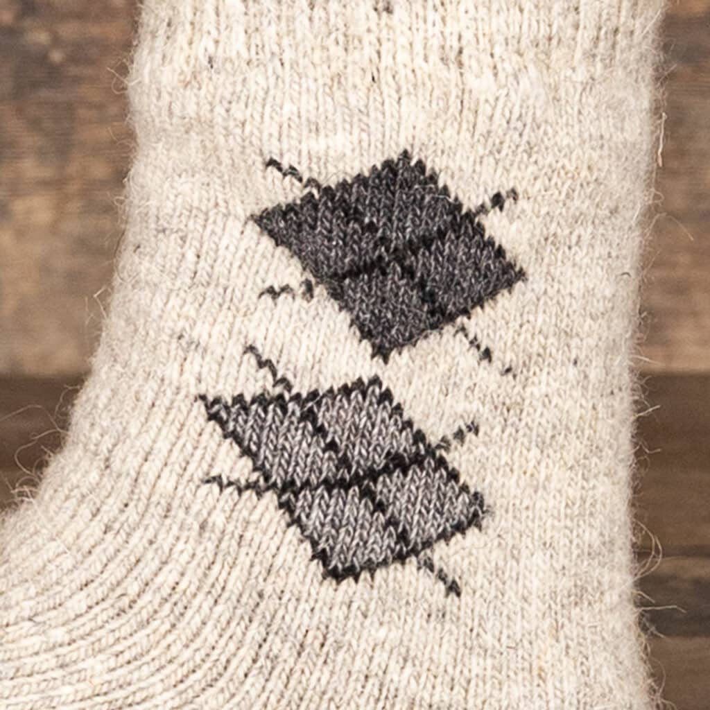 Socken aus Wolle - Vzglyad