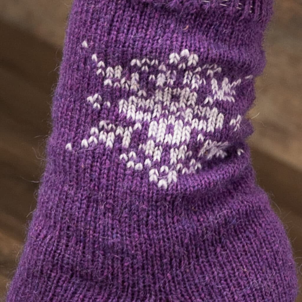 Socken aus Wolle - Fiola