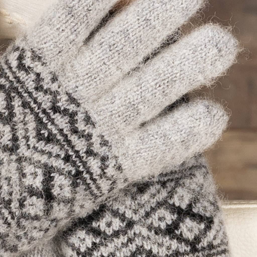 Handschuhe aus Wolle - Tyeplij