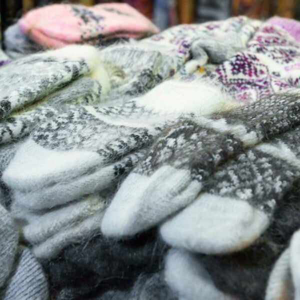 Wollsocken aus Russland