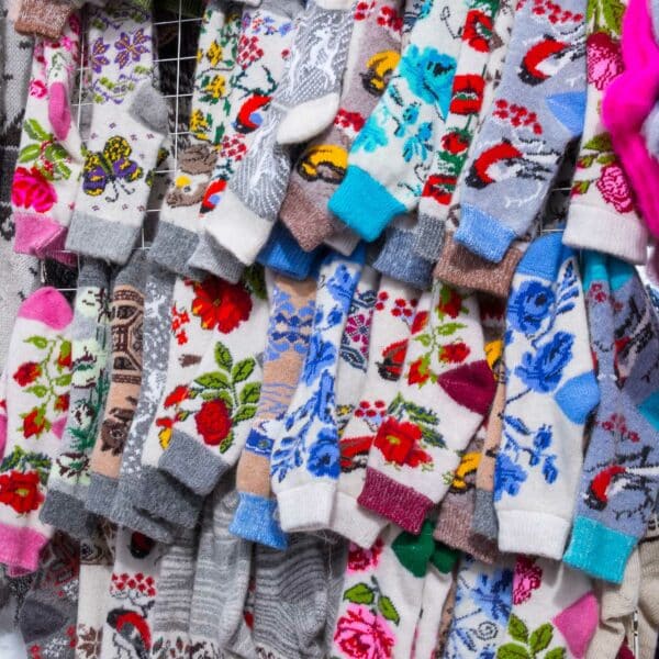Wollsocken aus Russland