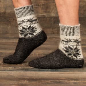 Socken aus Ziegenwolle - Gagar