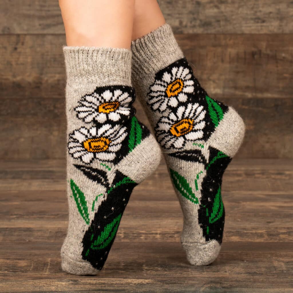 Wollsocken - Romaschka