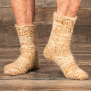 Socken aus Ziegenwolle - Selsky