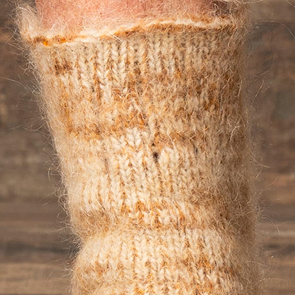 Socken aus Ziegenwolle - Selsky
