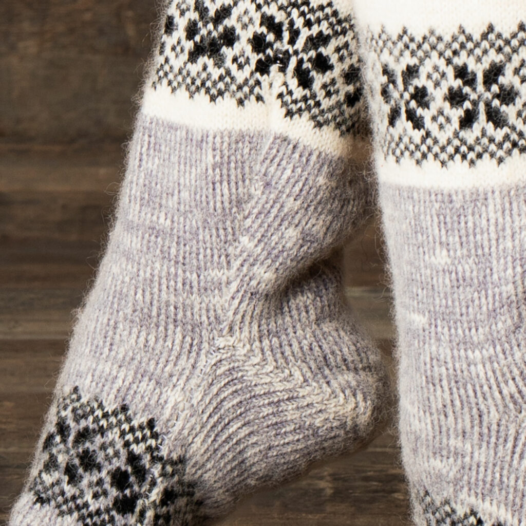 Overknee-Socken aus Wolle - Zhenya