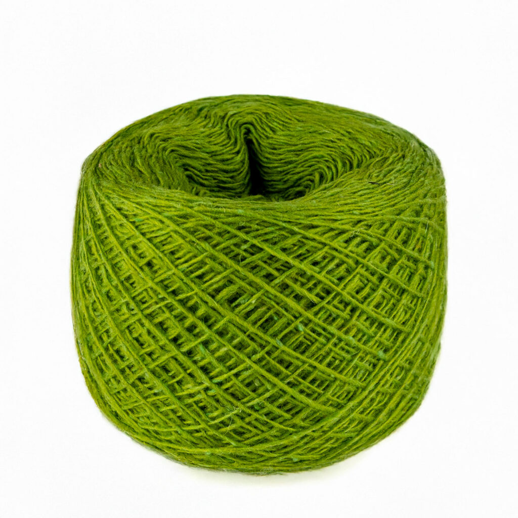 Strickwolle - Frühling grün